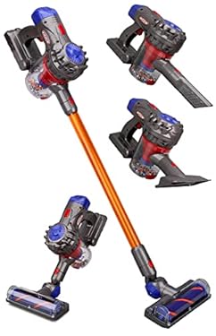 AMAZON - MEIJIABA Toy Vacuum for Toddlers 3, Kids Vacuum Cleaner Set That Really Works Working, Baby Play Vacuumm-Cordless Real Suction, Housekeeping Keeping Girl Boys