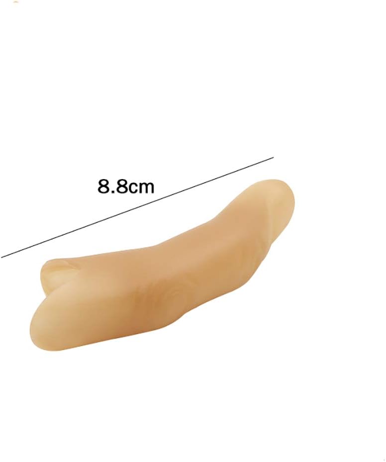 Enjoyer Fake Finger Sixth Middle Finger Magic Tricks Stage Magic Close up Magic Props Magician Accessories,3 Pcs/Set