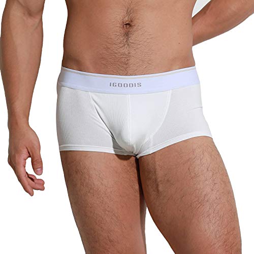 Men's Simple U-Pouch Modal Boxer-Brief Elasticity Underwear3