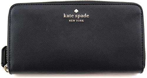 Kate Spade New York Braelynn Large Continental Wallet (Black) #TOP10