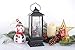 Wondise Lighted Musical Snow Globe Lantern with 6 Hour Timer, 12 Inches USB Powered and Battery Operated Spinning Water and Swirling Glitter Christmas Snow Globe Lantern Gifts(Nativity)
