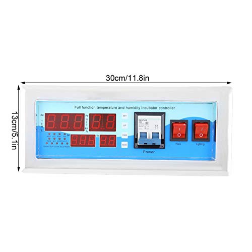 180-240v 30 * 13cm Plastic + Metalen Eierincubatorcontroller met 2 Kabels, Automatische Eierincubator… - Afbeelding 8
