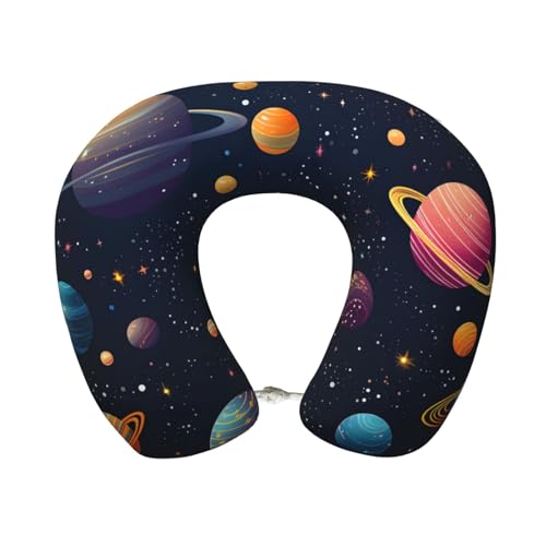 Almohada cuello U espuma viscoelástica tamaño único miniatura 1