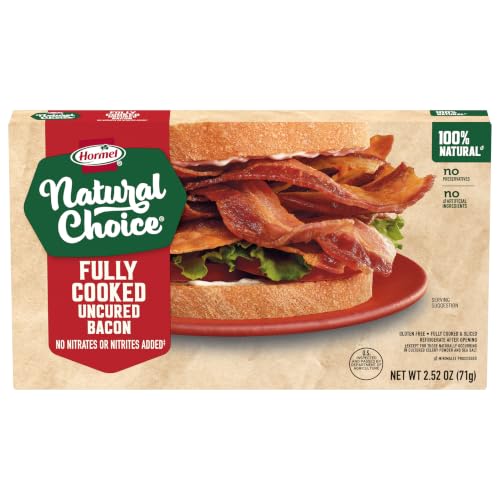 HORMEL NATURAL CHOICE Fully Cooked Bacon, 2.5oz