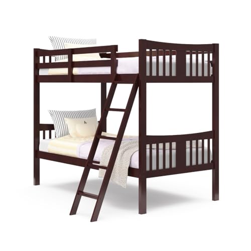 La Mejor Selección de Literas Madera comprados en linea. 46 Stork Craft Caribou Bunk Bed, Espresso