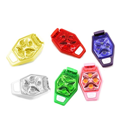 Sosoport Led Safety Light Bike Tail Light Running Light Led Night Running Lights Super Bright for Joggers Pets Strobe Rear Clip Random