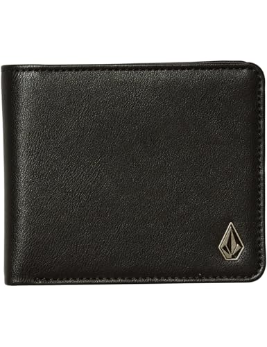 Volcom Slim Stone PU Wlt L Wallet, Men, Brown, O/S