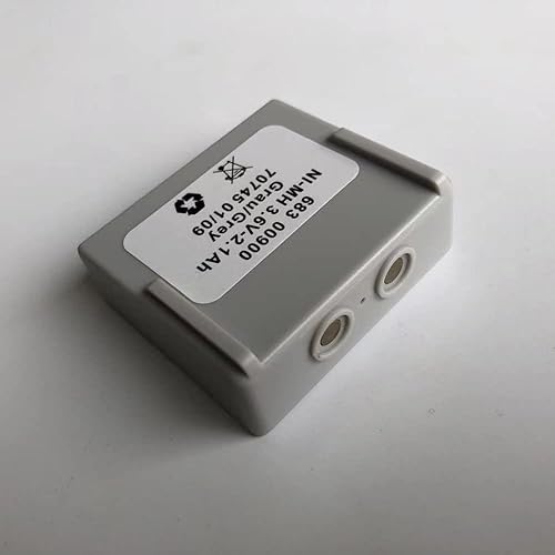 Miniatura 4 de XIAOXX (Pack of 3) 3.6V 68300900 2100mAh Rechargeable Ni-MH Battery for Crane Remote Control Battery 68300900