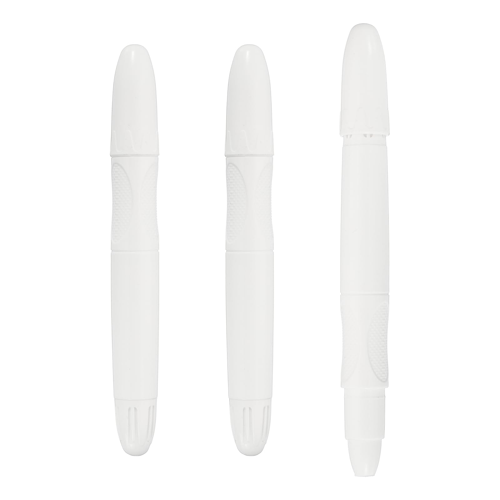 PATIKIL 3 Pack Twistable Crayons, Coloring Twist Crayon Retractable Easy to Hold Silky Washable for Coloring Books Crafts Birthday Parties Art Office Supplies, White