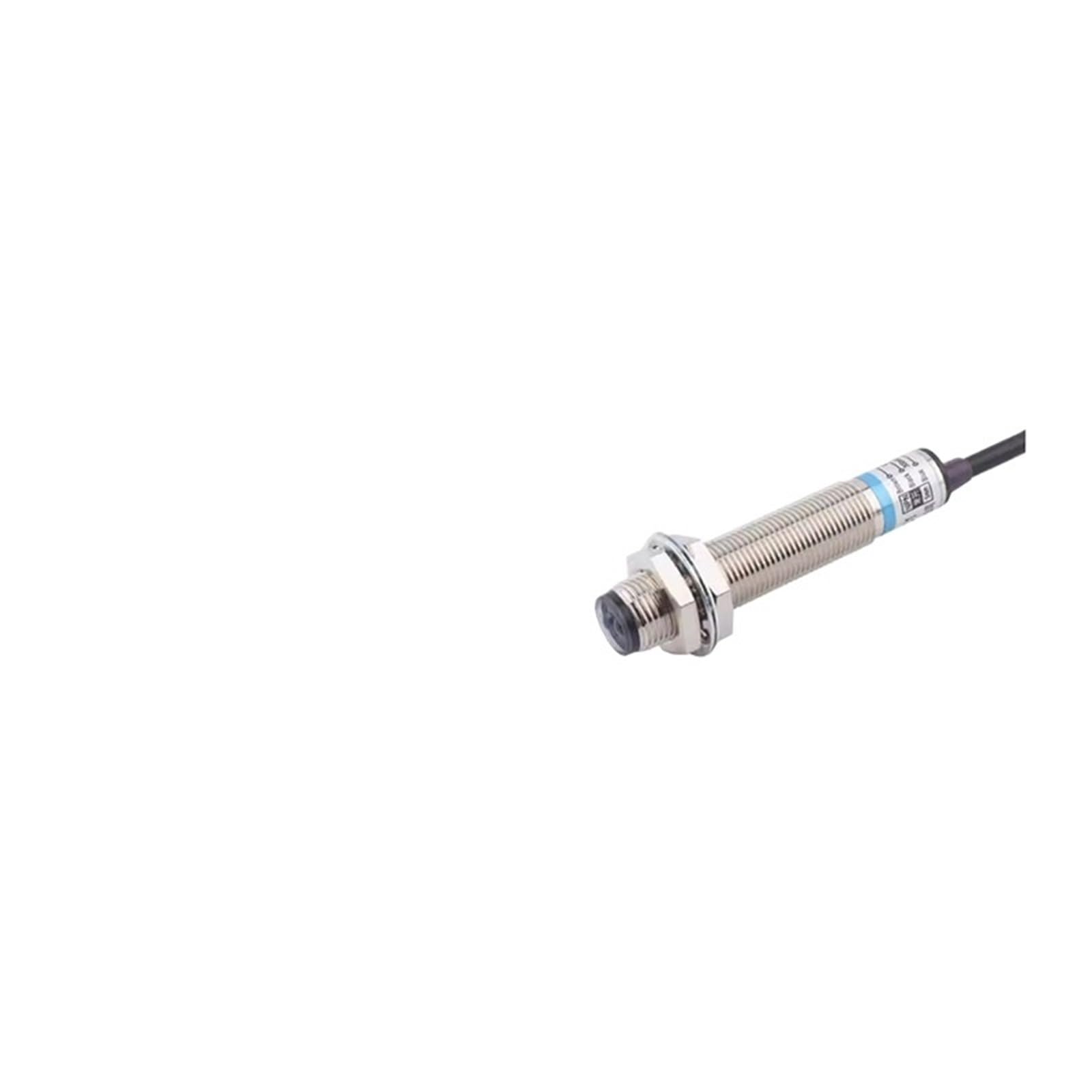 1 x czujnik przełącznika M12 z odbiciem rozproszonym NPN PNP DC12-24V, odległość wykrywania 15 cm, regulowany NO/NC(15 cm PNP NC)