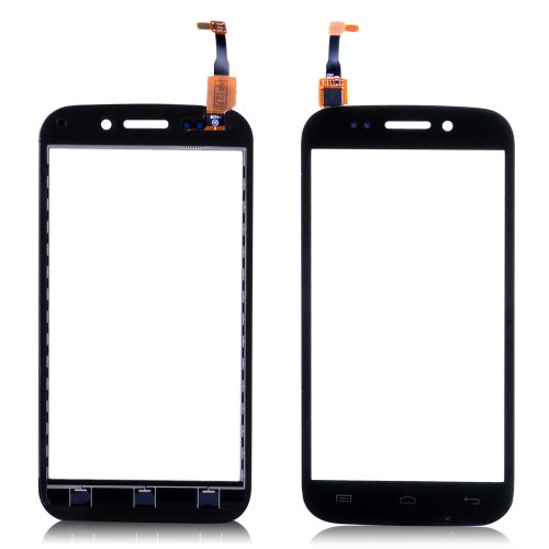 Vitre Ecran Tactile d'origine pour Wiko Stairway Noir + Outils, Adhésif et Protection d'écran