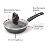 Easy Care Nonstick Cookware, Covered One Egg Wonder Fry Pan, 4.5 inch, Black #1