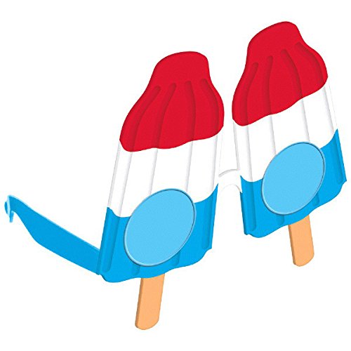 Rocket Pop Party Glasses Fun Shades, Party Supplies