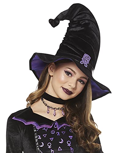 Disfraz infantil de bruja Coven oscuro miniatura 2