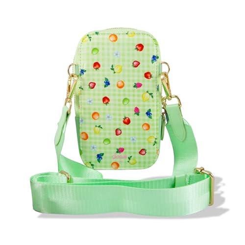 Image of Sonix Phone Pouch - Universal Smartphone Purse and Wallet, Crossbody and Shoulder Bag | Strawberry Shortcake Berry Besties Rainbow