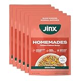 Jinx Salmon Grain Free Wet Dog Food Toppers, Meal or Mix with Dry Dog Food, Made with Real Salmon & Chicken, Bone Broth, No Fillers, Puppy, Adult, Senior, 9oz, 6 Pack