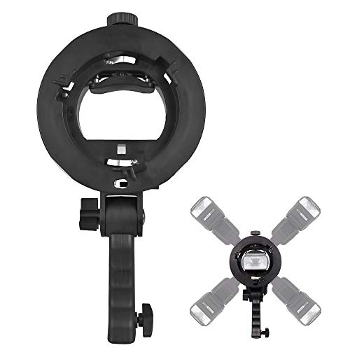 Éclairage USB pour photo avec LED Light Ring et support flash portable de type S