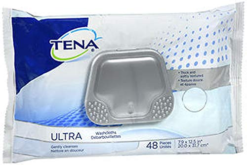 Tena ProSkin Ultra Personal Cleansing Wipe 7-9/10 x 12.5 65720 2 Pack 96 Wipes