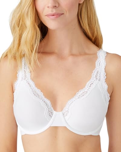 Wacoal Women's Softly Styled Unlined Mid Coverage Underwire Bra, 855301
