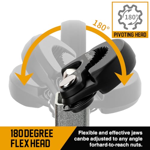 Image of GRENPRO Telescoping Adjustable Basin Wrench For Sink Faucet Plumbing Tool