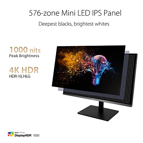 ASUS ProArt PA32UCR-K 32 Inch 4K HDR USB-C Professional Monitor for Mac - image 3
