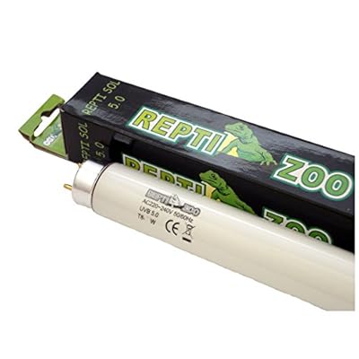 Reptile Vivarium Fluorescent Tube Light T8 UV UVA UVB 5.0 10W 12"