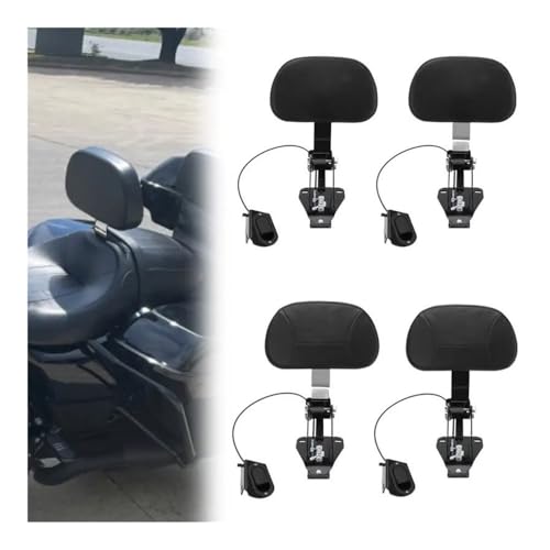 Dossier passager arrière moto réglable contre le mal de dos en Touring - 2