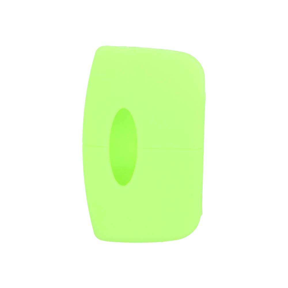 BROVACS Silicone Cover Protector Case Holder Skin Jacket Compatible with FORD 3 Button Smart Remote Key Fob CV9709 Neon Green - Image 3