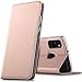 Produktbild Conie Bookstyle Handyhülle Samsung Galaxy A21s, Booklet Cover Etui mit Kartenfächer klappbare Handytasche, Flip Case Samsung Galaxy A21s Hülle Rosegold