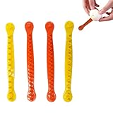4 Pack Deviled Egg Cutter in Half - Egg Cutter for Kitchen, Perfect for Salads, Kitchen Cooking Tools,Easy Clean Dishwasher Safe,Gadgets