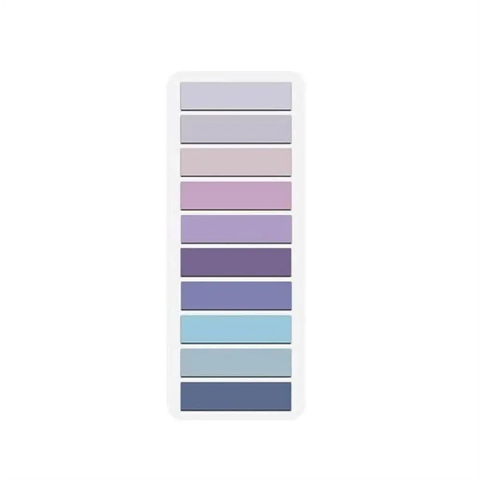 Sticky Notes - 10.000 fogli/50 quaderni, trasparenti, impermeabili, colore: viola