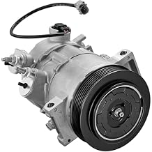 157388 Air Conditioning A/C Compressor with Clutch Compatible with Jeep Compass Patriot 2009-2017, Compatible with Dodge Caliber 2009-2012, L4 2.0L 2.4L