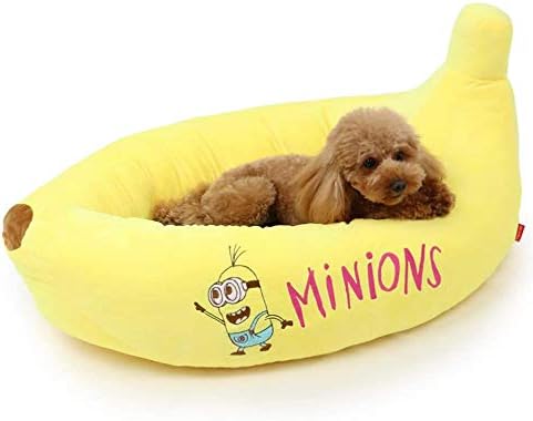 ペットパラダイス ミニオン バナナ型 カドラー 犬用 ベッド クッション 998 Faz Co Zm ペットパラダイス ミニオン バナナ型 カドラー 犬用 ベッド クッション 998 Faz Co Zm