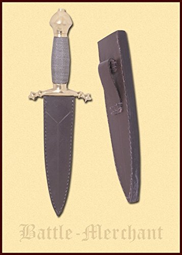 Funda de piel marrón para degustación de botas, funda para cuchillo, funda para daga, para LARP Ritter Samurai, medieval