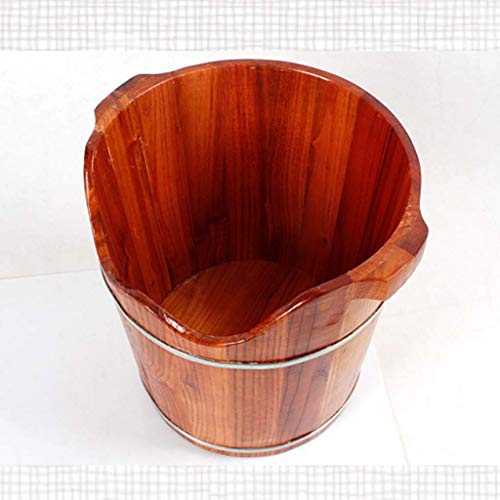 Barril de Madera para Spa de Pies con Tapa miniatura 2