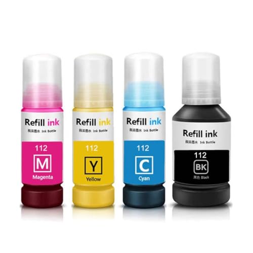 Tinta pigmentada 112 evita atascos en impresoras EcoTank M15140