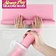 FANDAMEI 70x50 cm Große Silikonmatte mit Aufbewahrungsbeutel, Silikonfolie Bastelmatte Silikon Unterlage Antihafte Rutschfeste Tischmatte Arbeitsmatte Thekenmatte, für Handwerk, DIY, Rosa
