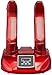 Schuhtrocknerstiefelentrockner Timer Handschuhtrockner Erzwungener Luftstiefelwärmer tragbarer verstellbarer Rackred Mechanical 29x22.5x41,5 cm (11x9x16inch) (rot intelligent) Schön jiangyu1994