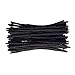 Yotchoi 100% Human Hair Dreadlocks Extension Handmade Locs Small Size(diameter 0.4cm) 8inch 40 Strands/pack Natural Black #1B