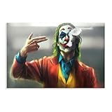 Humorvolles Avatar-Rauch-Poster, Leinwand-Poster, 