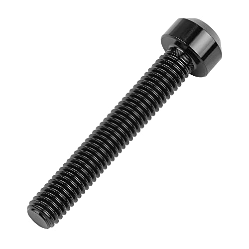 Image of Titanium Torx Square Head M6 x 10 15 20 25 30 35 40 45 50 60 65 70 80mm Screw Pack of 5 (Black, M6x40mm)