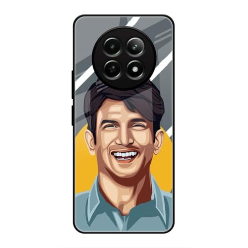 Image of SmashItUp Actor | Hero Designer Printed TPU Metal Case Mobile Back Cover for Realme 12x / Realme 12 / Realme 13 / Realme C65 / Narzo 70x (5G)
