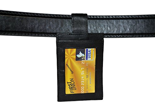 LB LEATHERBOSS Id Holder with Belt Loop and Credit Card Slots - Genuine Leather4