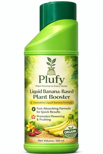 Image of Banana Bloom Plant Booster Liquid | Organic Plant Food for Faster Flowering | Enriched with Seaweed & Humic Nutrients | For Indoor & Outdoor Plants (100 ML)