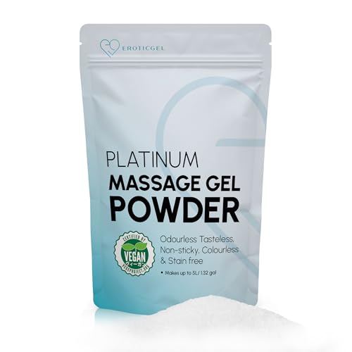 Japanese Nuru Massage Gel Powder Platinum 50g Resealable Top-Up Slippery