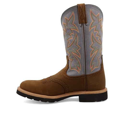 Twisted X Men's 12" Western Work Boot, Round Toe2