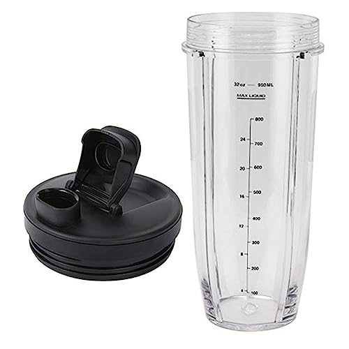 Osmond Para Accesorios BL480 1500W Accesorios para Exprimidor Vaso de 32Oz y Tapa para Boquilla