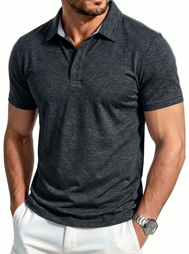 EKLENTSON Men's Short Sleeve Q...