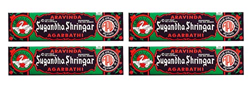 Sugandha Shringar Incense - Traditional Packaging - Large Box - Sold In A Set Of 4 Boxes #TOP14