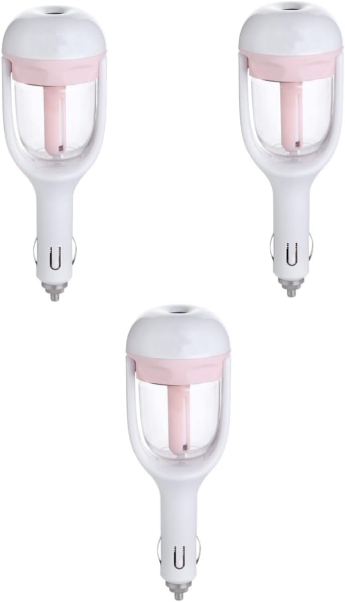 Do użytku domowego 3 sztuk Mini nawilżacz nawilżacz powietrza Aroma nawilżacz Mist Maker nawilżacz Aroma dyfuzor nawilżacz różowy aromaterapia